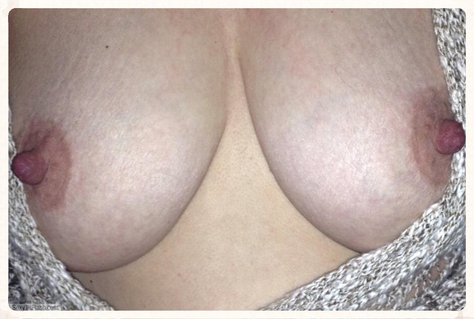 Tit Flash: My Medium Tits (Selfie) - Reelnice from United Kingdom